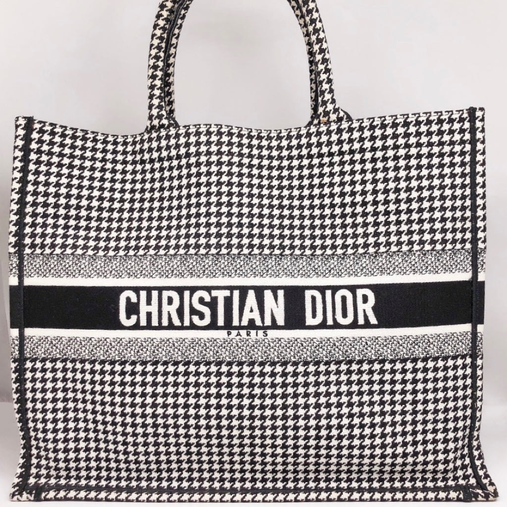 Large Book Tote, Used & Preloved Dior Tote Bag, LXR USA