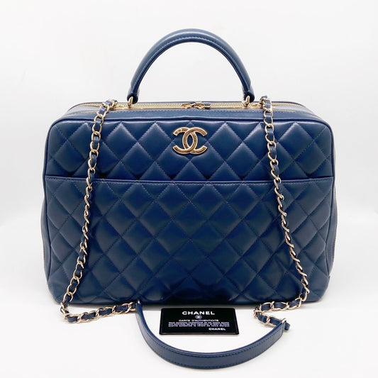 Preloved Chanel Trendy CC Bowler Bag Large