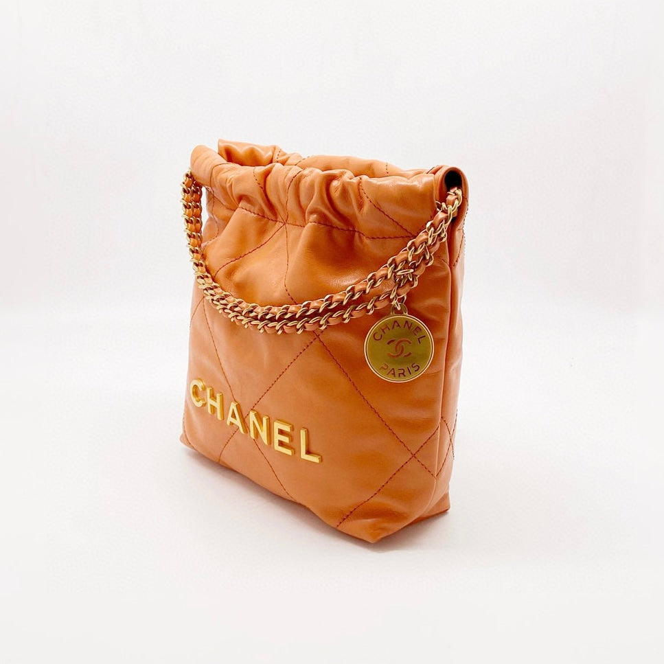 Preloved Chanel 22 Bag Mini