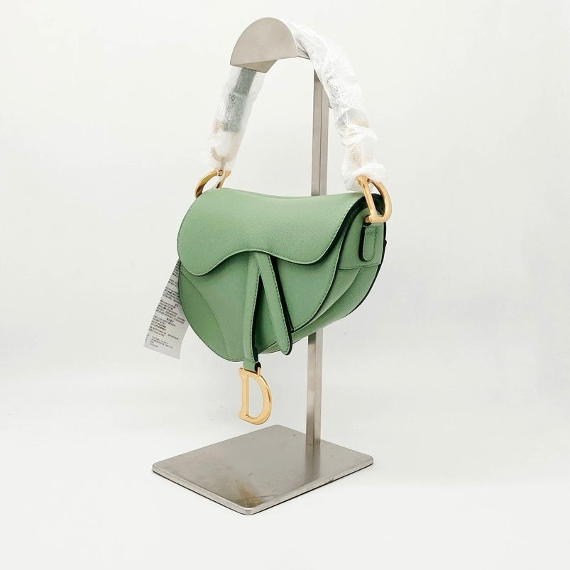 Preloved Christian Dior Saddle Bag Small