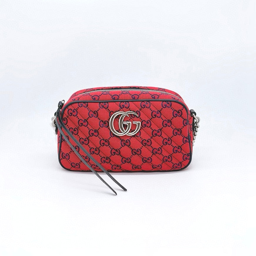 Preloved Gucci GG Marmont Chain Shoulder Bag Small