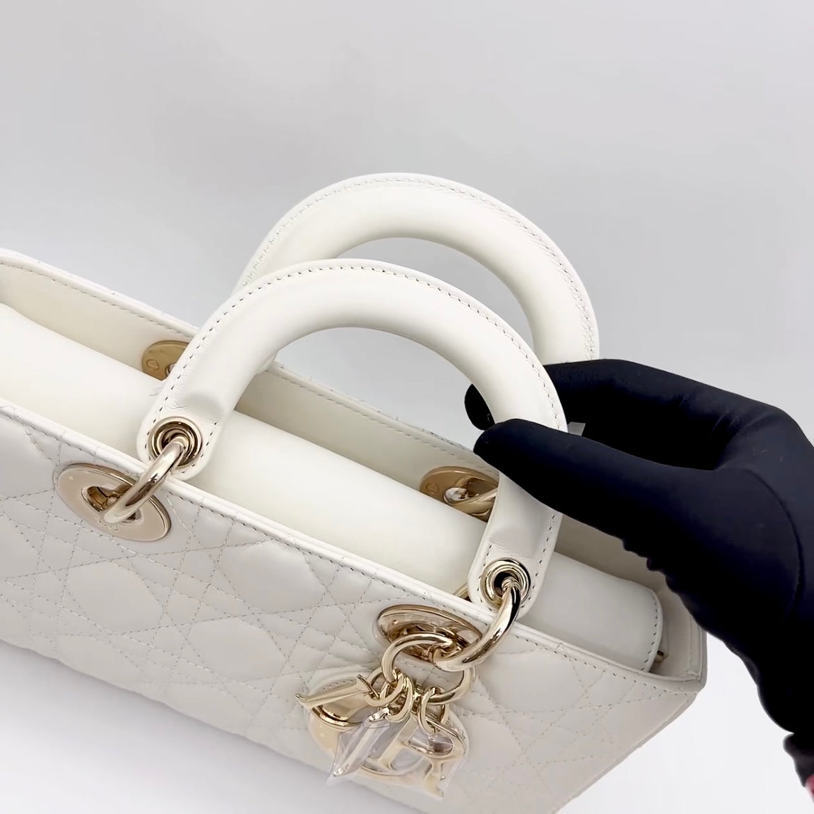 Preloved Christian Dior Lady D-Joy Bag Medium