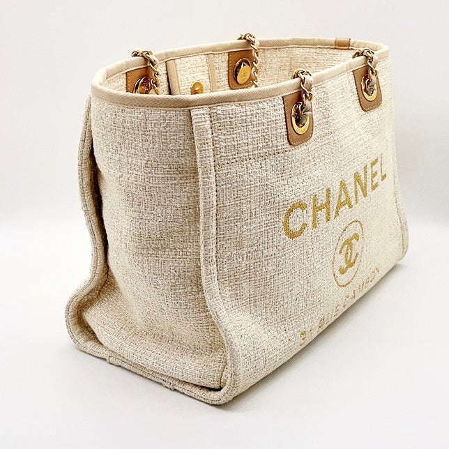 Preloved Chanel Deauville Tote Medium