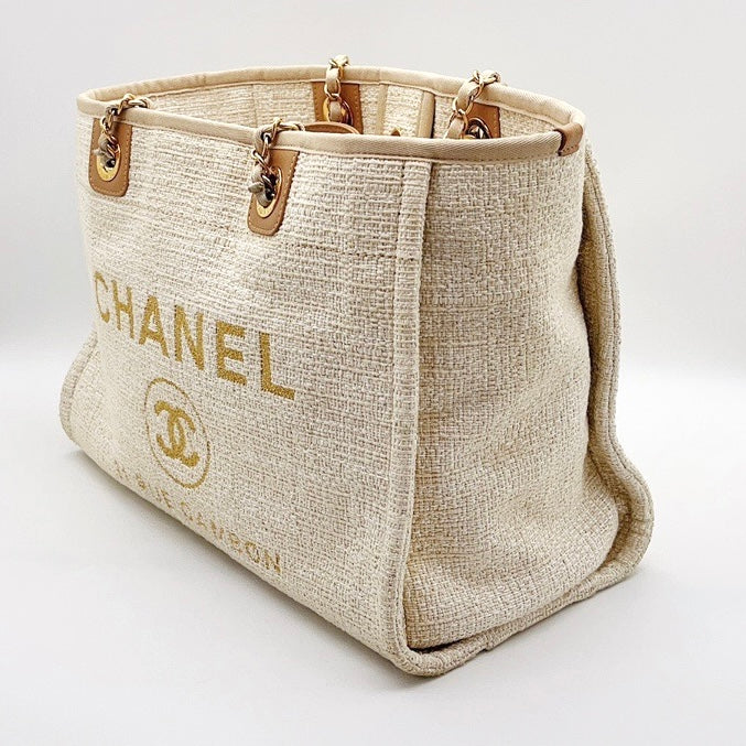Preloved Chanel Deauville Tote Medium
