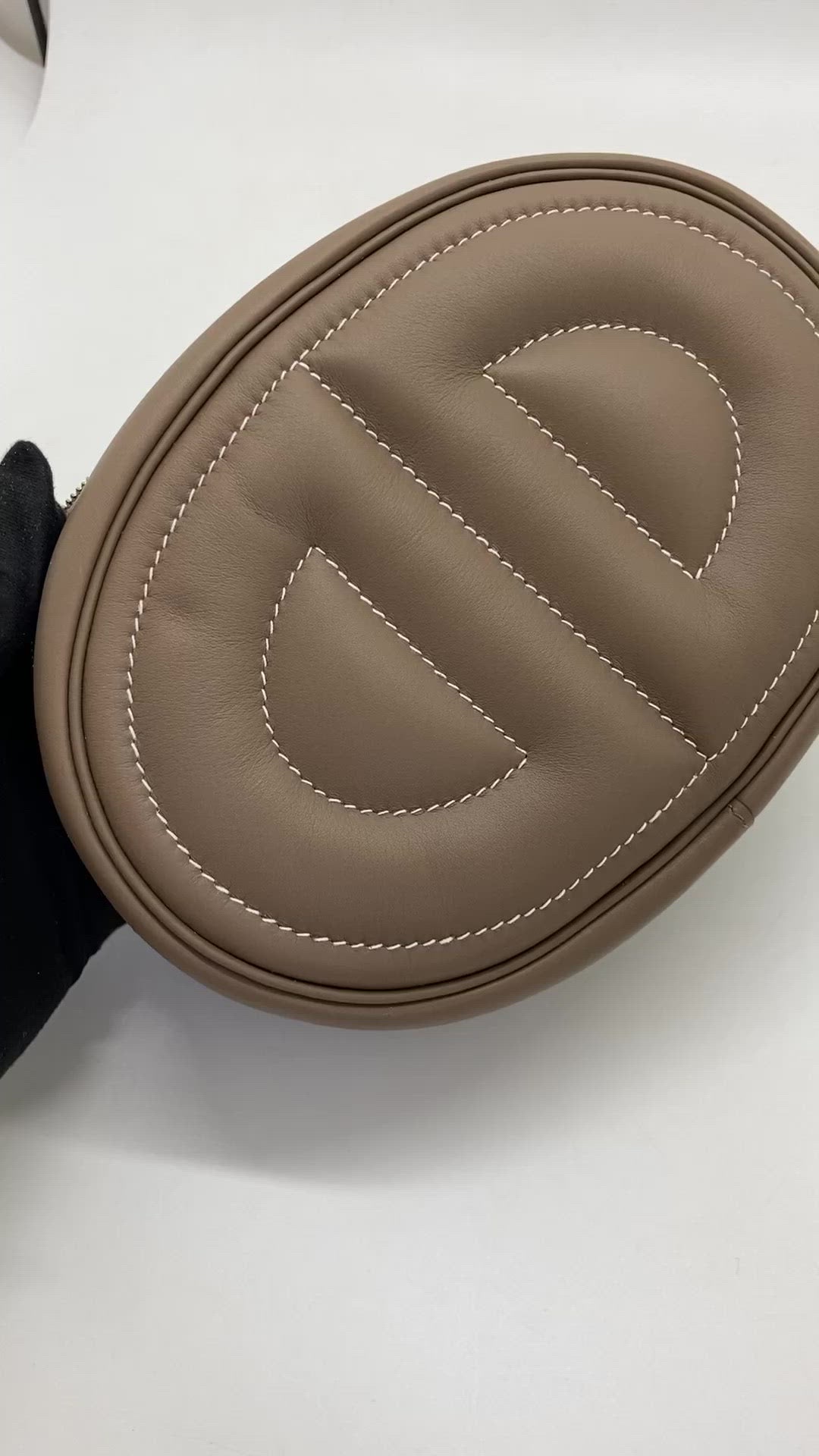 Hermès In-the-Loop belt bag $3,675 Terre Battue Swift U.S