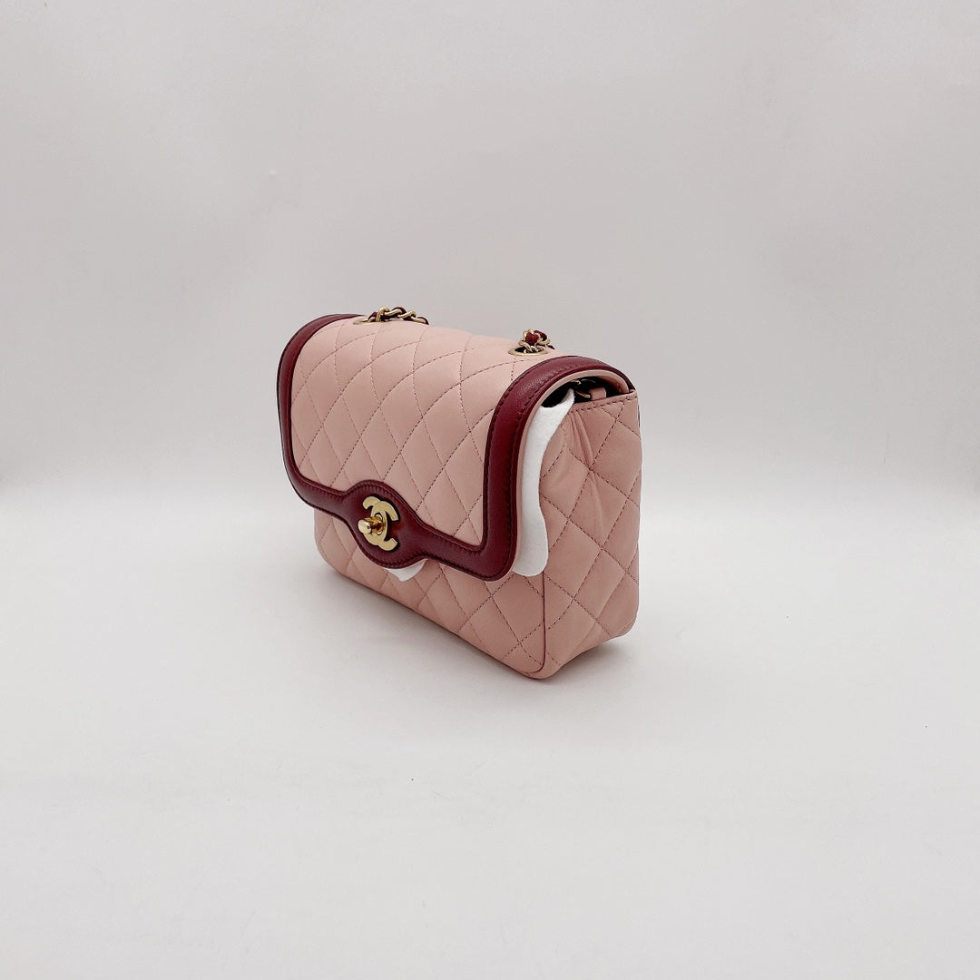 Chanel Two Tone Day Flap Bag Mini – allprelovedonly