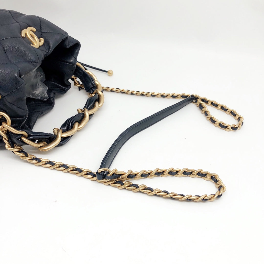 Preloved Chanel Drawstring Bucket Bag