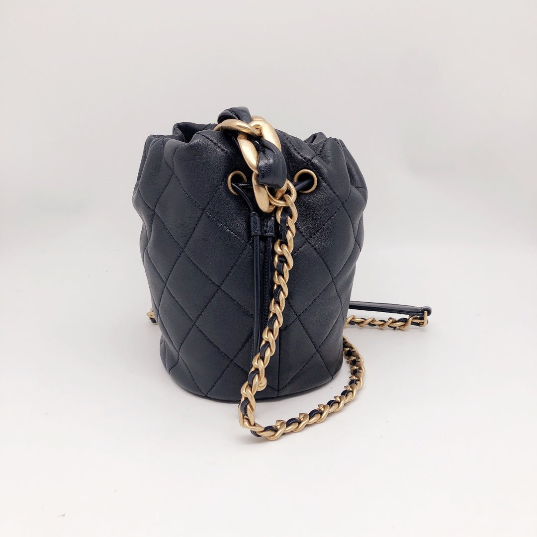 Preloved Chanel Drawstring Bucket Bag