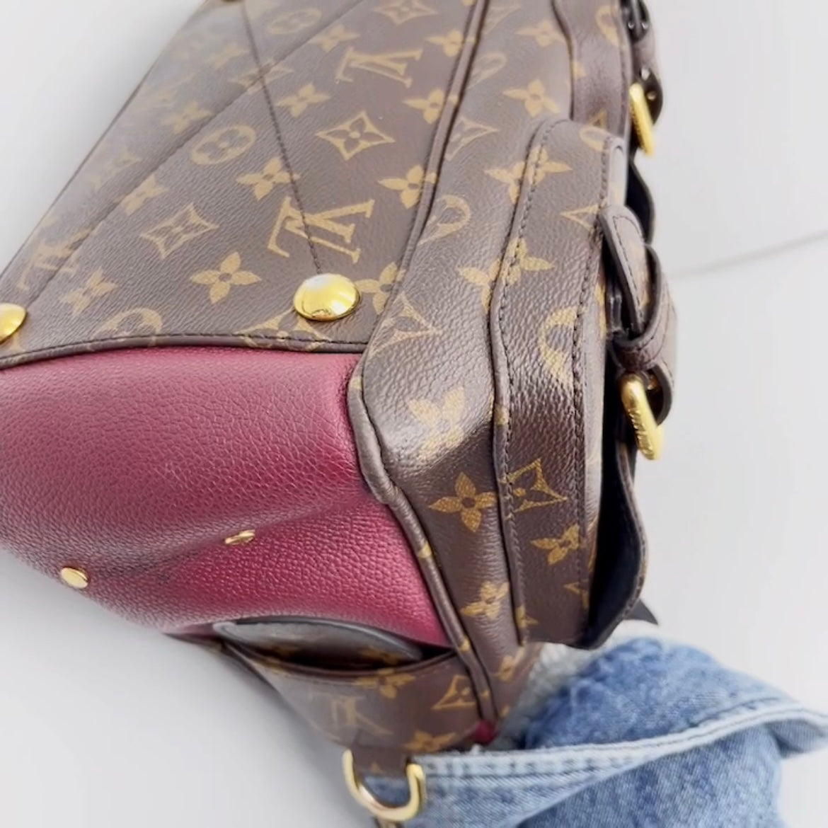Preloved Louis Vuitton LV Manhattan Bag PM – allprelovedonly