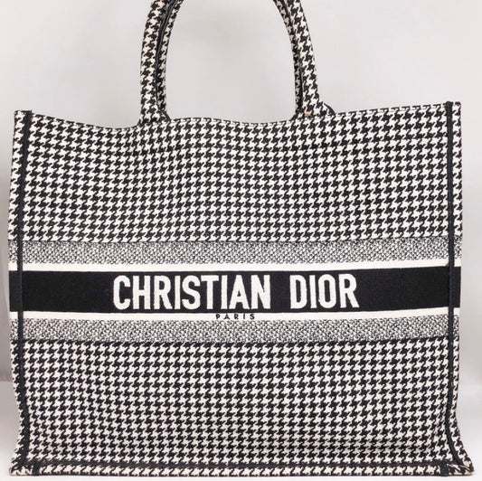 Preloved Christian Dior Book Tote Large