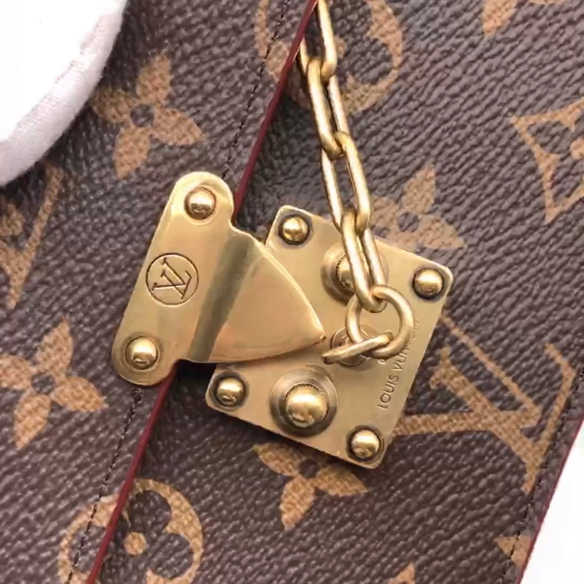 Louis Vuitton Monogram S Lock Belt Pouch - Brown Waist Bags, Handbags -  LOU608829