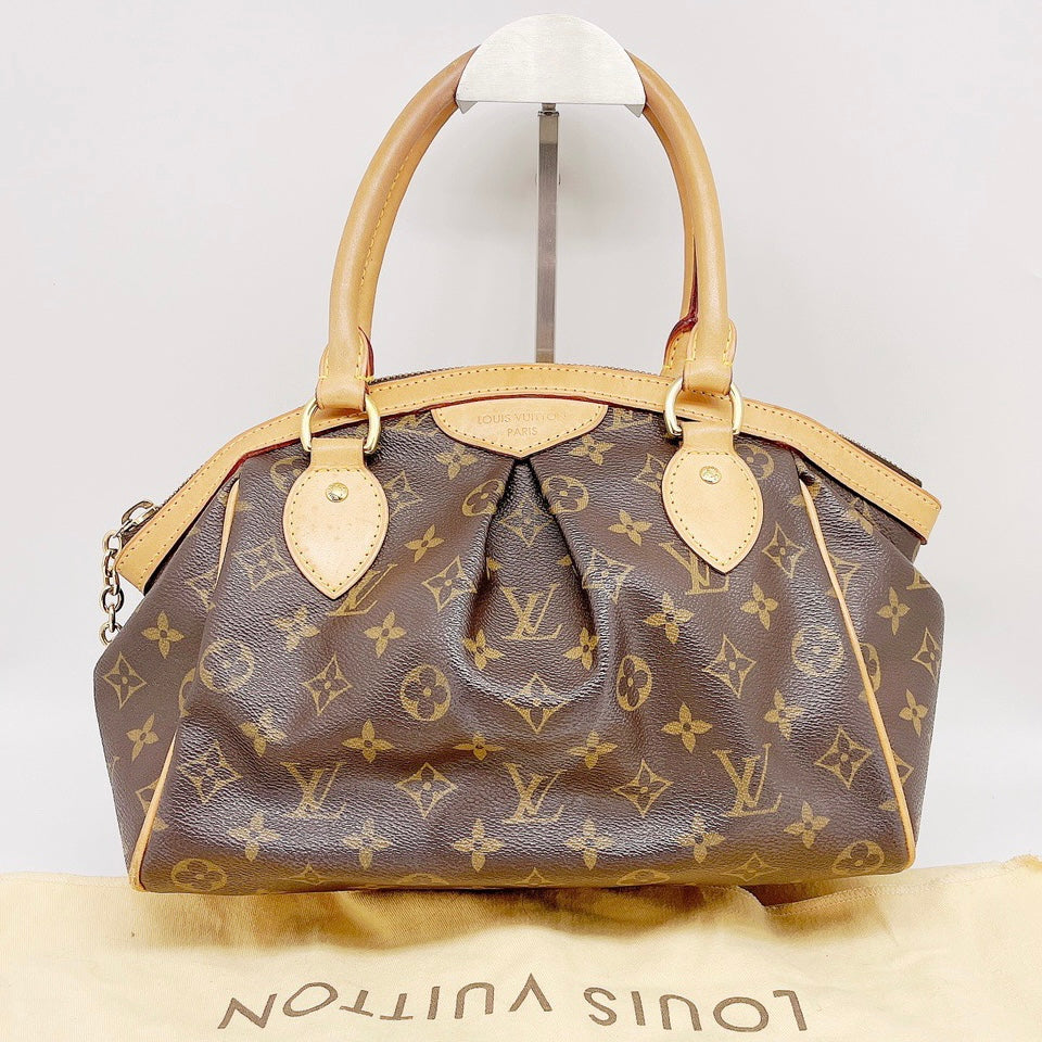 Louis Vuitton Tivoli Pm Hand Bag Leather