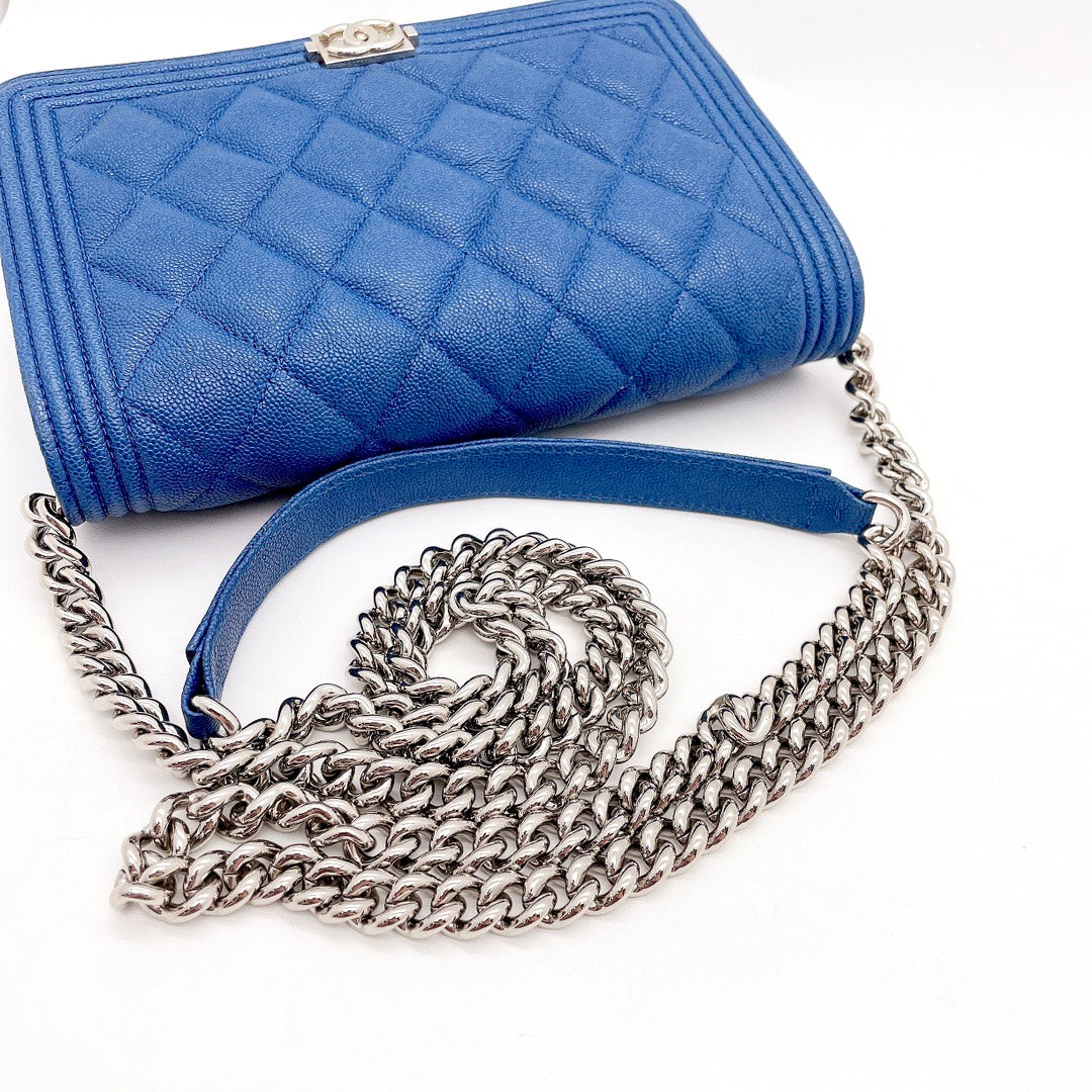 Preloved Chanel Boy Wallet On Chain (WOC)