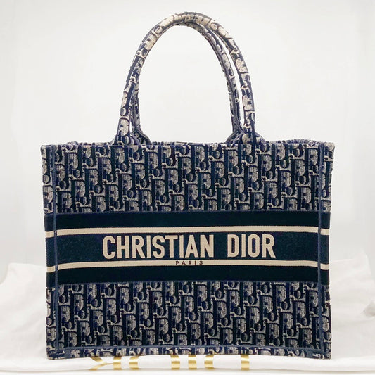 Preloved Christian Dior Book Tote Medium
